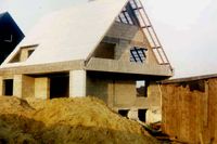 das elternhaus im bau in bottrop-grafenwald 1975/76